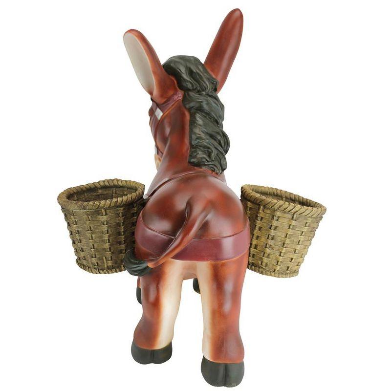 Pancho the Burro Donkey Statue Planter