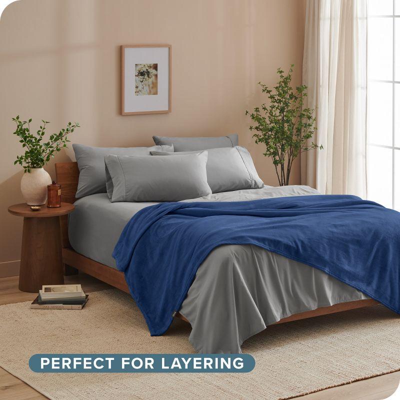 Bare Home Bare Home Microplush Fleece Blanket - Fuzzy, Warm, Bed/Throw Blanket