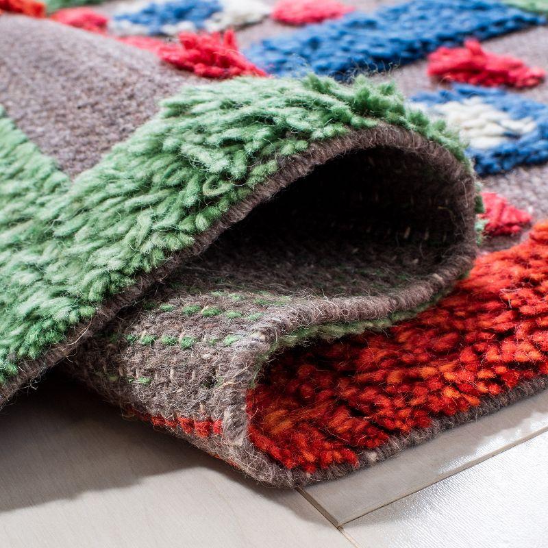 Casablanca CSB576 Hand Loomed Indoor Area Rug - Blue/Green - 8'x10' - Safavieh