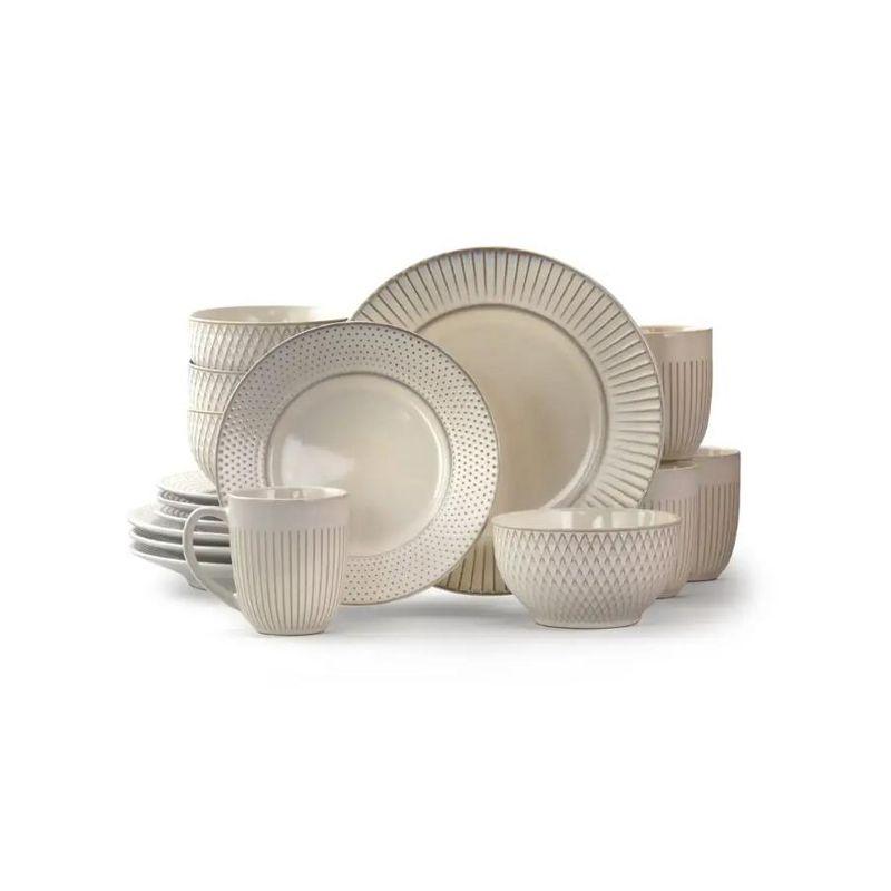 Ophelia & Co. Avelar 16 Piece Stoneware Dinnerware Set - Service for 4