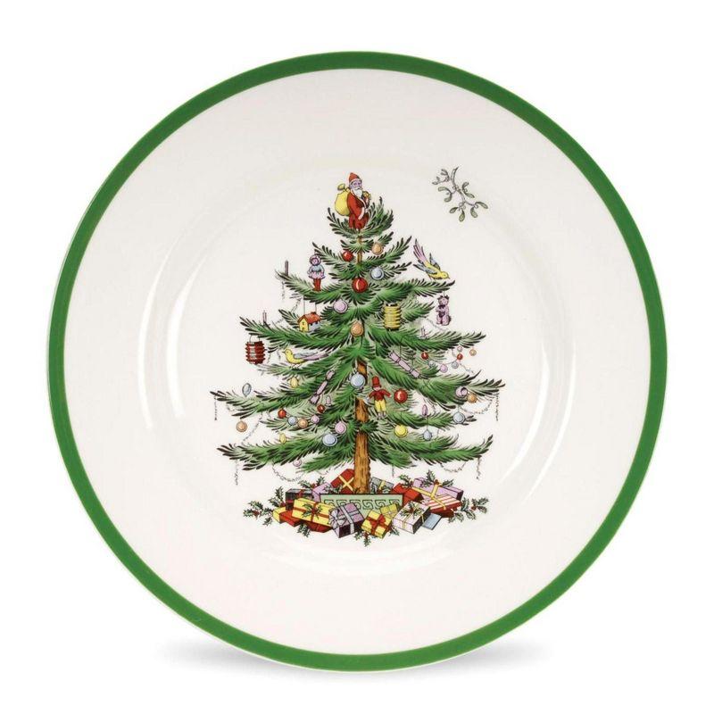 Spode Christmas Tree Dinner Plates (Set of 4)