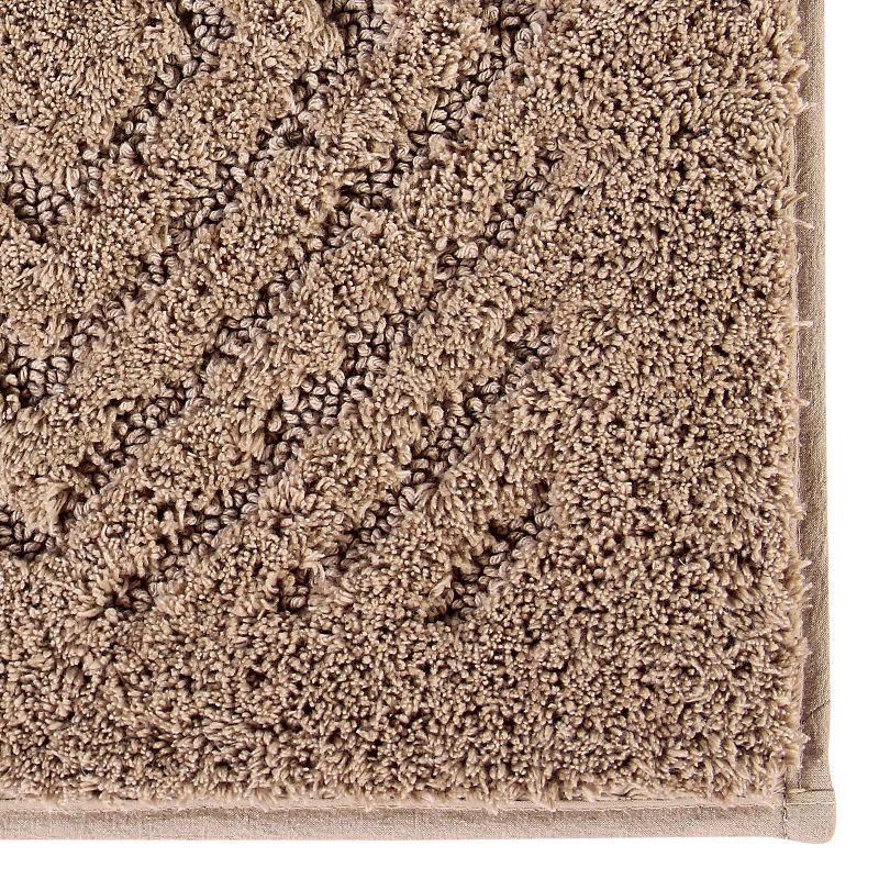 Trier Collection 100 % Cotton Diamond Pattern Tufted Bath Rug - Better Trends