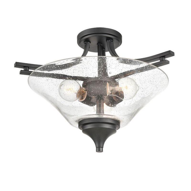 Millennium Lighting Natalie 3 - Light Flush Mount in  Rubbed Bronze