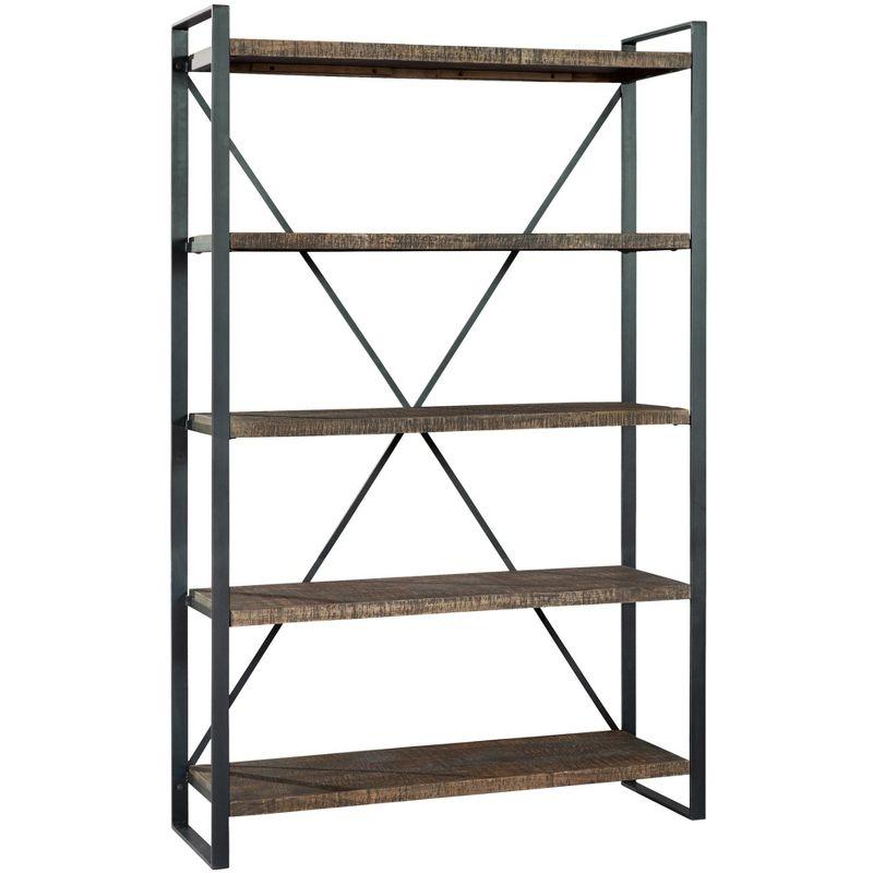 Hyde Wide Etagere Bookcase