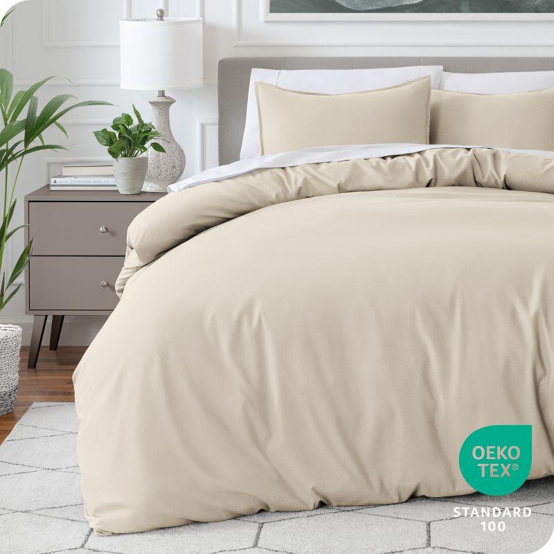 Washed Microfiber Duvet Cover Set