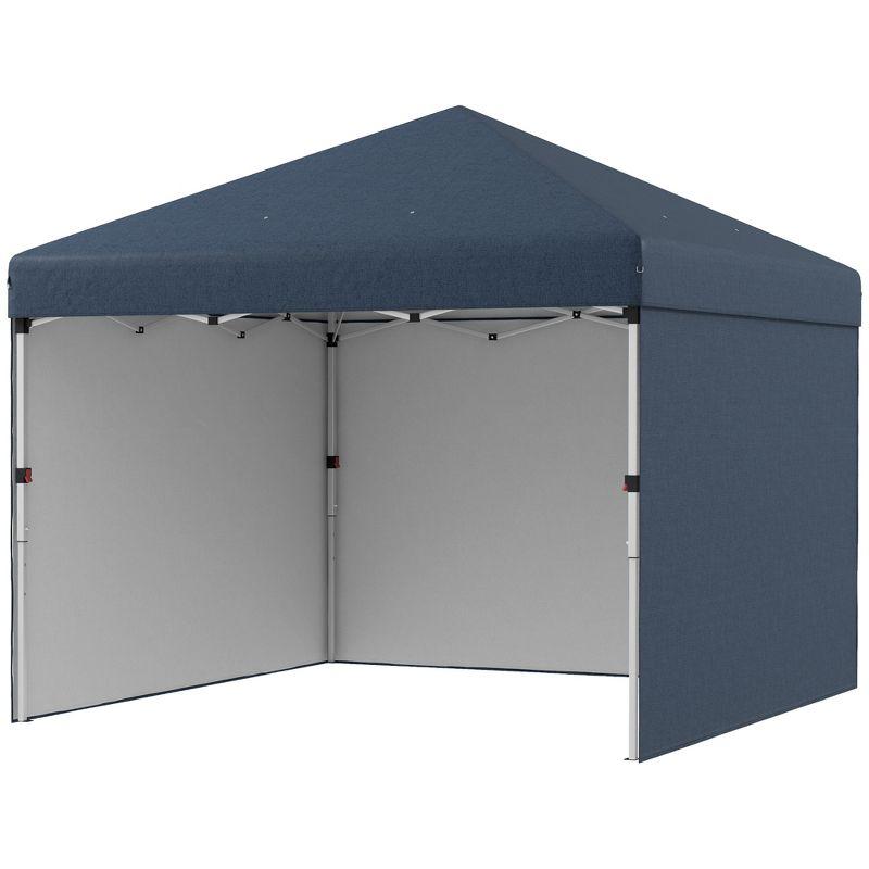 Outsunny 10 Ft. W x 10 Ft. D Steel Party Tent | Wayfair