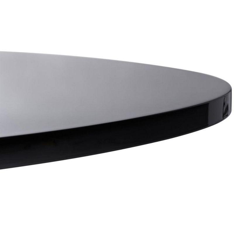 Berlin Tripod Side Table - ACC4207B - Black/Black - Safavieh