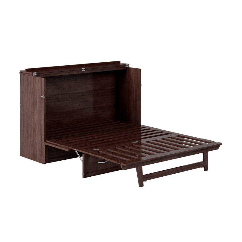 Queen Deerfield Murphy Bed Chest with Charging Station - AFI Atlantic Furniture