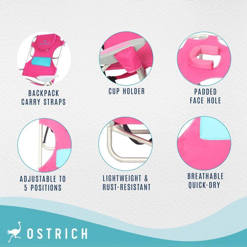Ostrich Denice Folding Beach Chair