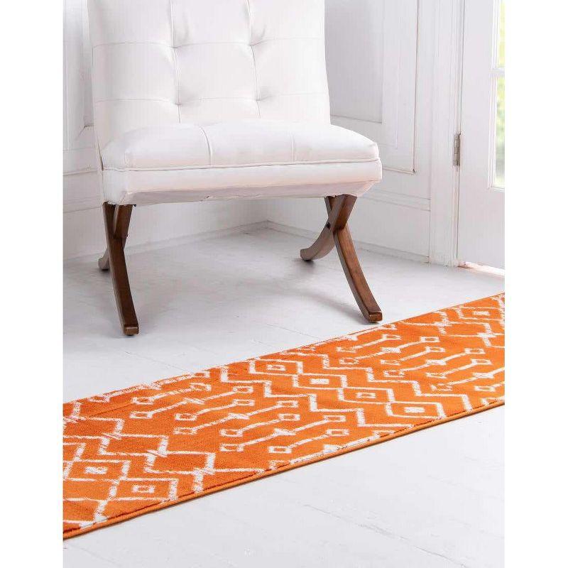 Unique Loom Moroccan Trellis Mamounia Geometric Indoor Woven Area Rug