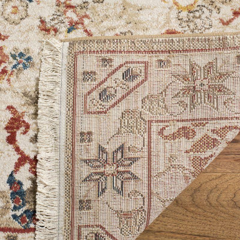 Kashan KSN301 Power Loomed Area Rug - Ivory/Ivory - 9'x12'6" - Safavieh