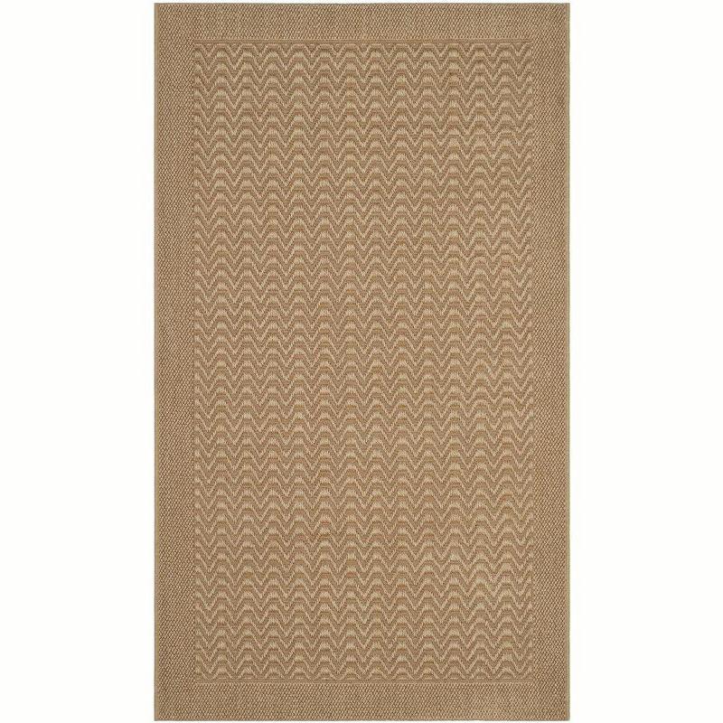 Maize Geometric Hand-knotted Synthetic 4' x 6' Area Rug