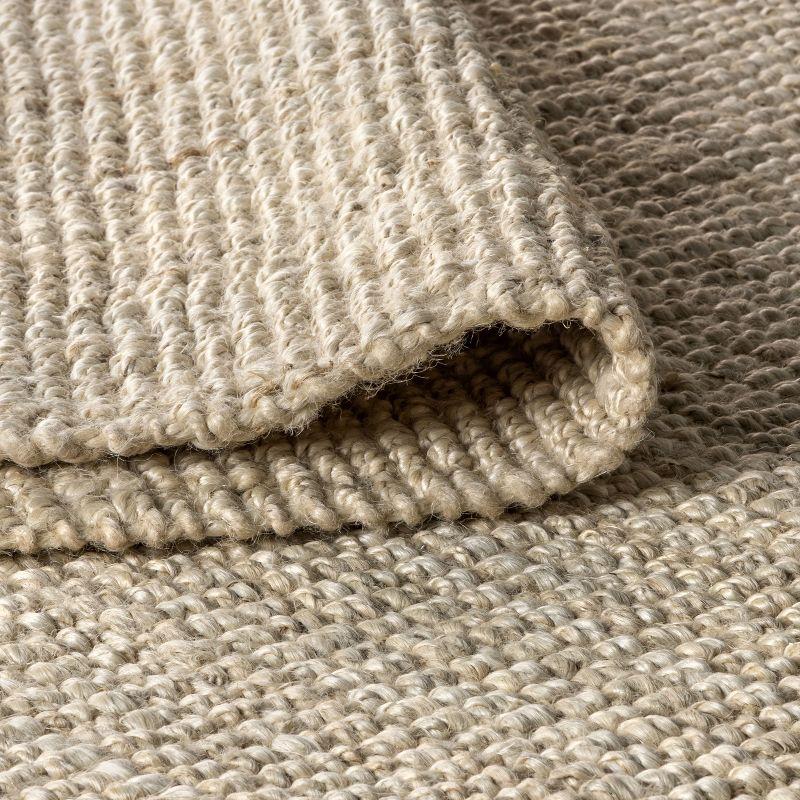 Pata Hand Woven Chunky Jute Indoor Area Rug - JONATHAN Y