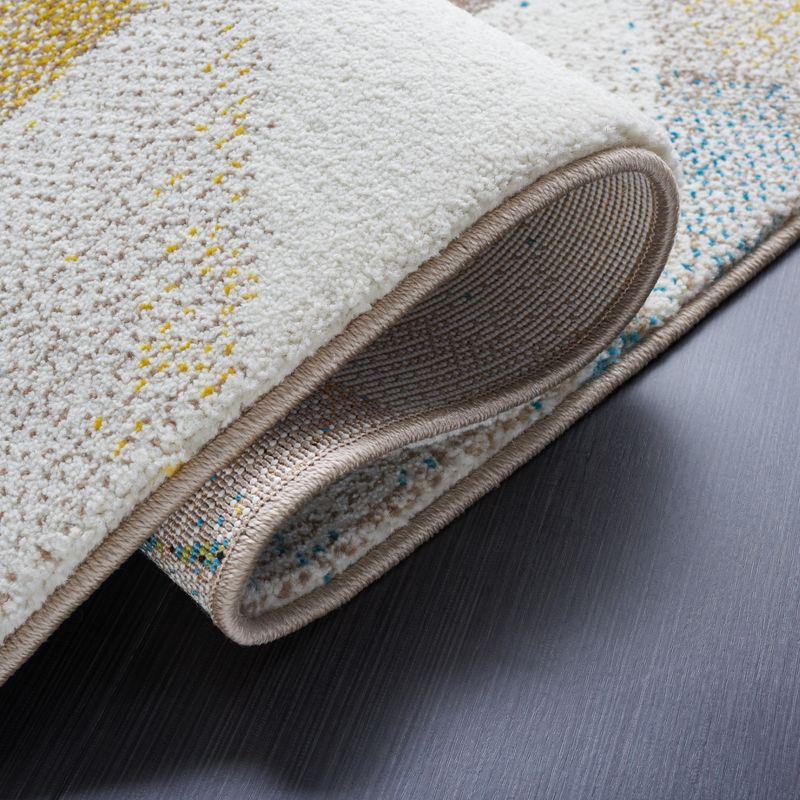 Porcello PRL6940 Power Loomed Indoor Area Rug - 9'x12' - Ivory/Green - Safavieh