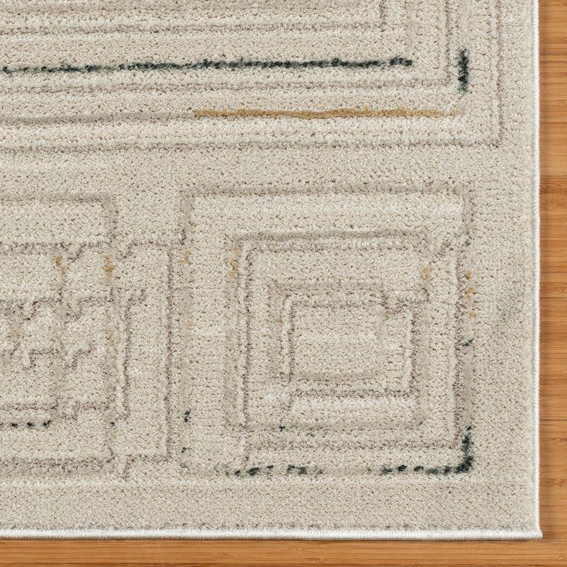 Gertmenian Trevi Vania Modern Geometric Polypropylene Indoor Area Rug