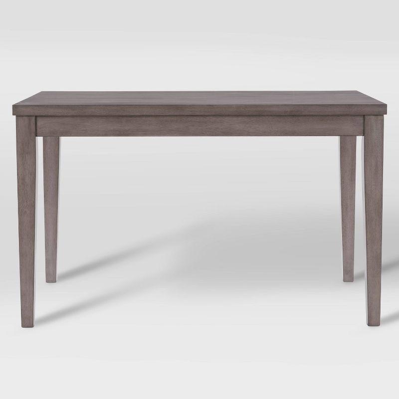 New York Counter Height Wood Dining Table Washed Gray - CorLiving