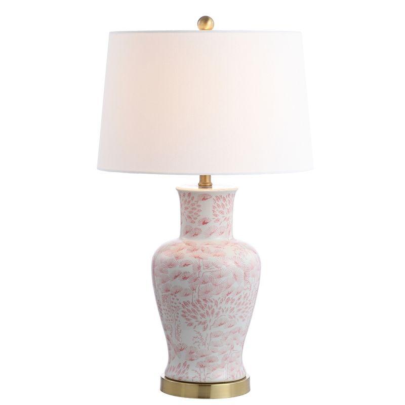 Calli Table Lamp (Set of 2) - 28 Inch Height - TBL4161 - Pink/White - Safavieh
