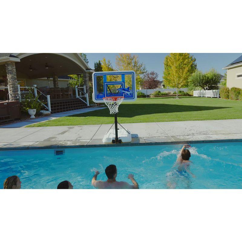 Lifetime 44" Clear Fusion Poolside Portable Hoop