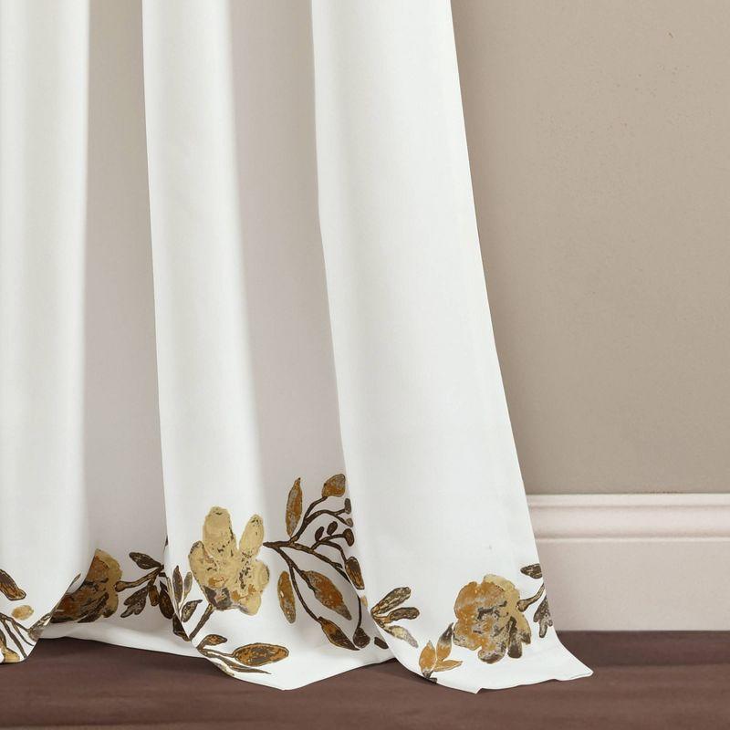 Tanisha Polyester Sheer Curtain Pair (Set of 2)