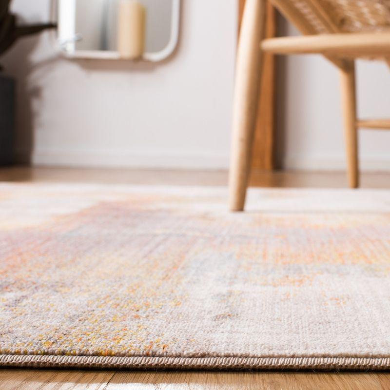 Vintage Persian VTP456 Power Loomed Area Rug - Rust/Gold - 8'x10' - Safavieh.