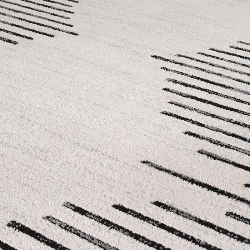 World Rug Gallery Bohemian Stripe Area Rug