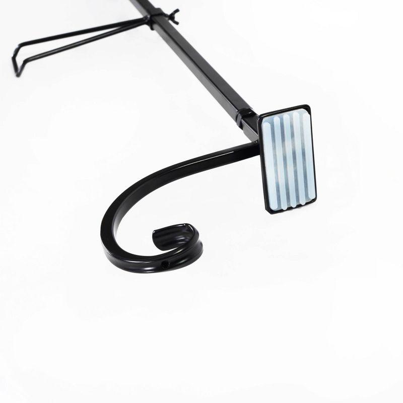 TreeKeeper Garland Hanger Slim Single Door Black
