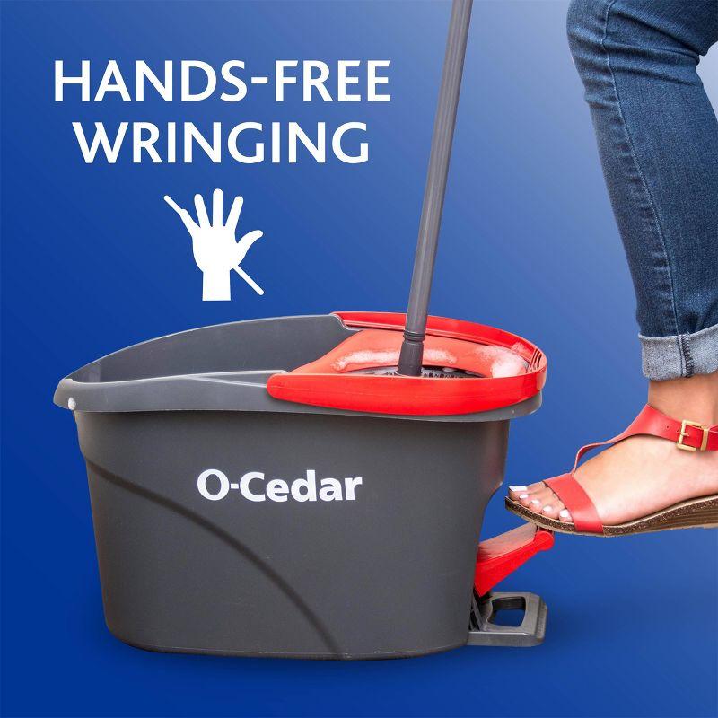 O-Cedar EasyWring Spin Mop and Bucket System