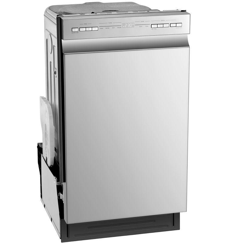 Midea Built-in Dishwasher with 8 Place Settings, 6 Washing modes, Stainless Steel Tub, Heated Dry, Energy Star