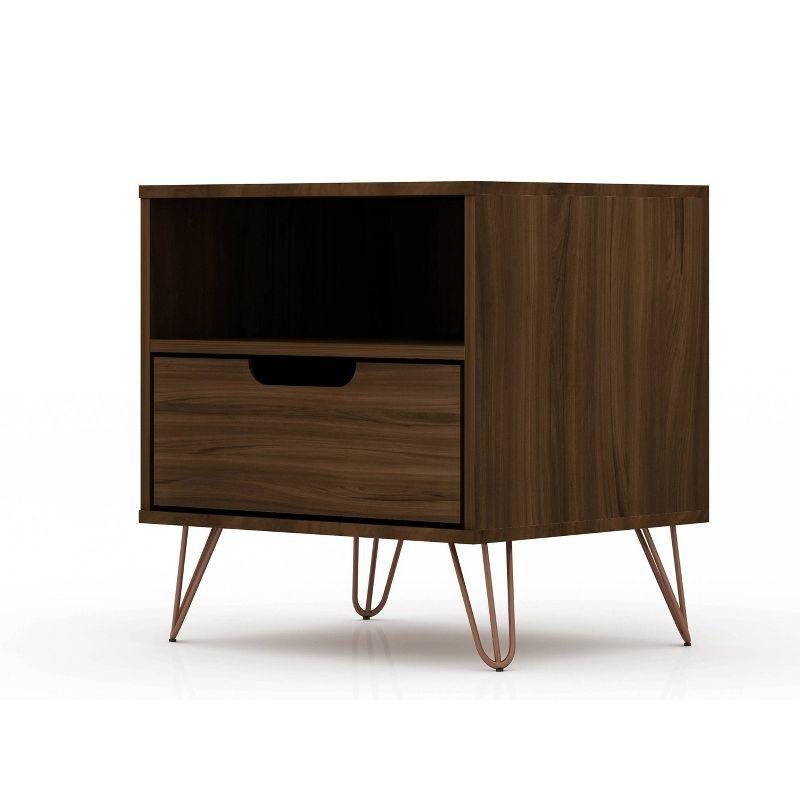 1.0 Rockefeller Nightstand - Manhattan Comfort