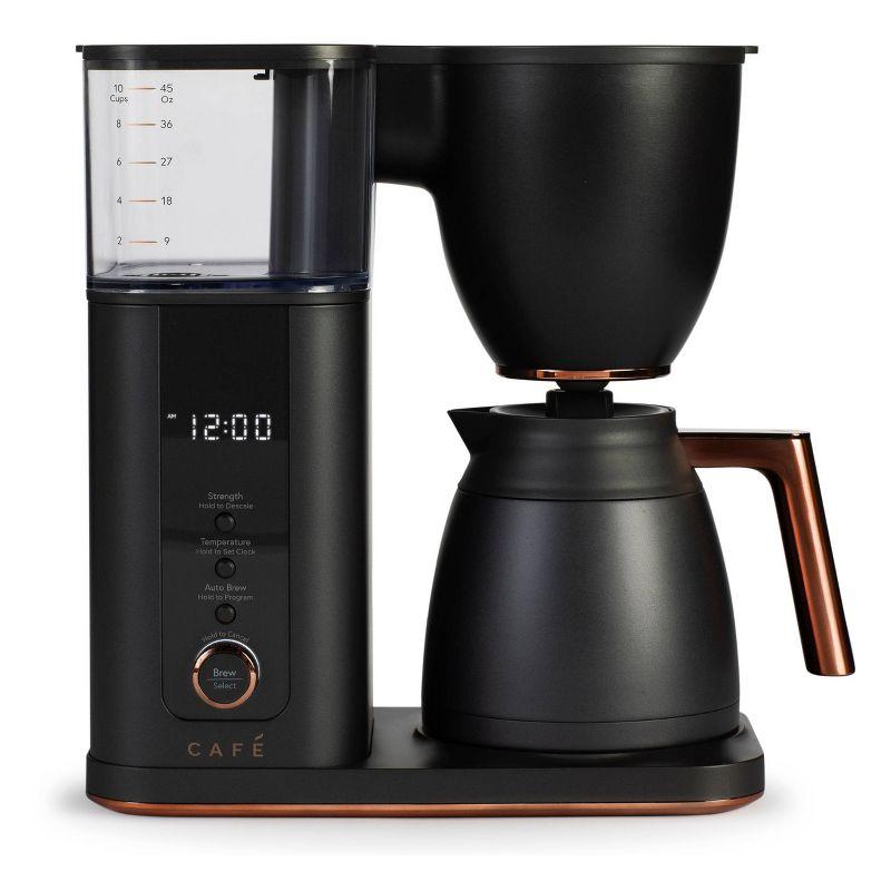 Café ™ Matte Black 10-Cup Drip Coffee Maker with Thermal Carafe