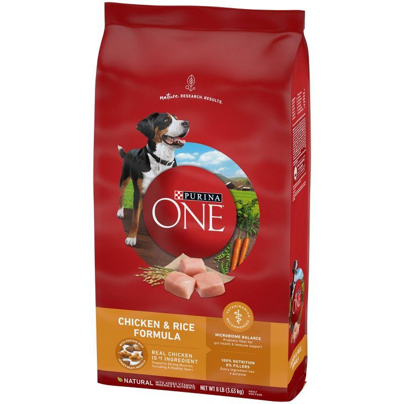 Purina ONE SmartBlend Natural Dry Dog Food with Chicken & Rice