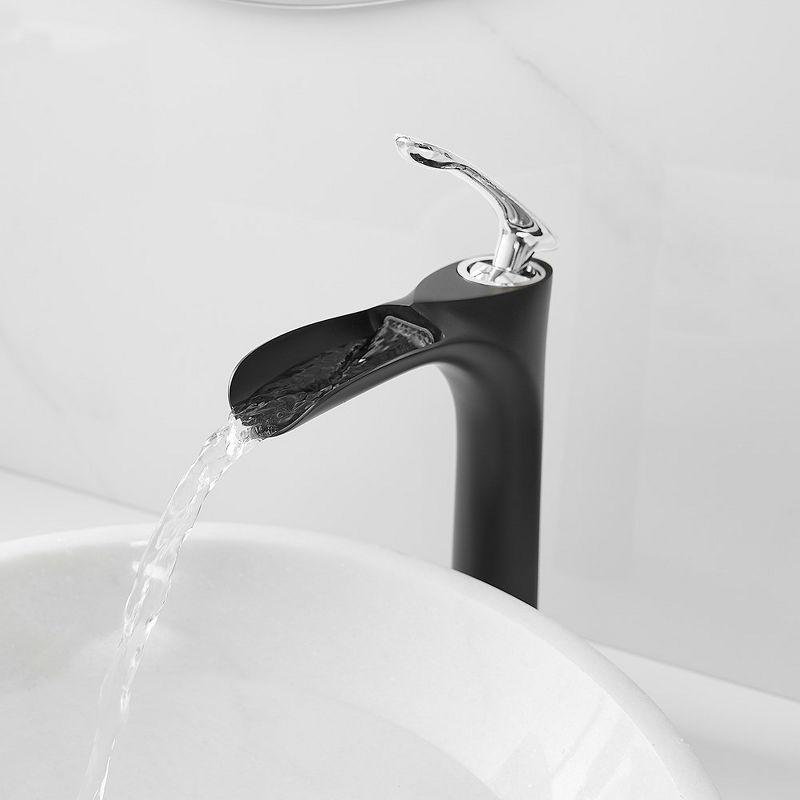 BWE Single Hole Single Handle Bathroom Vessel Sink Faucet With Pop Up Drain Without Overflow