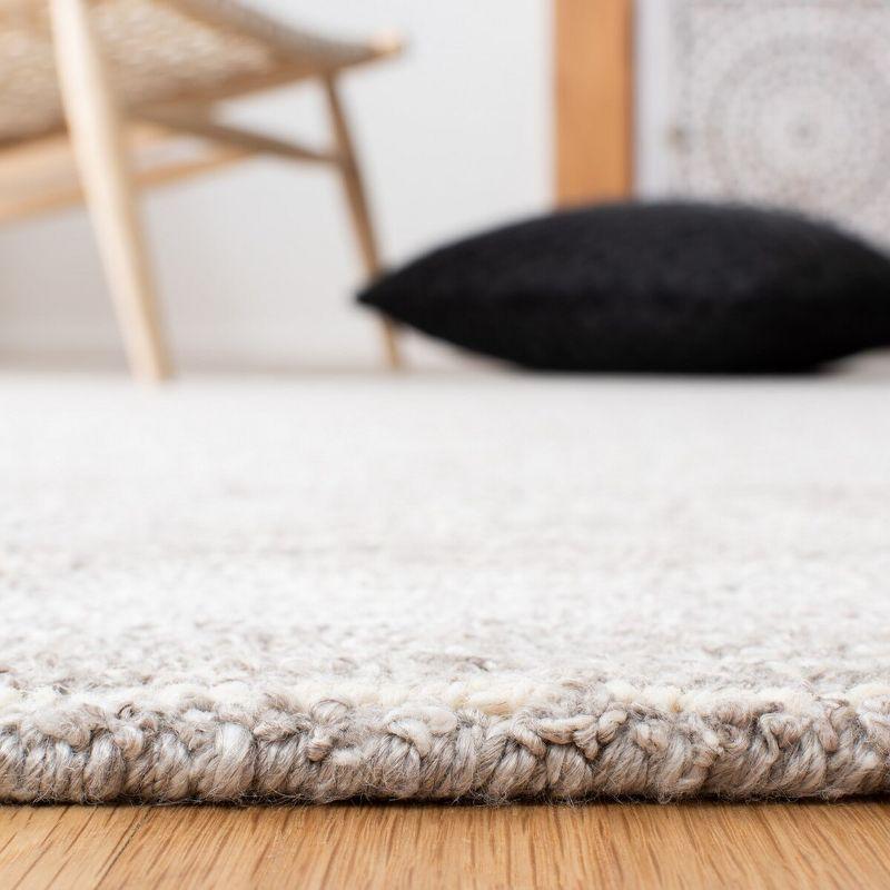 Himalaya HIM153 Hand Tufted Area Rug - Grey - 6'x6' - Safavieh.