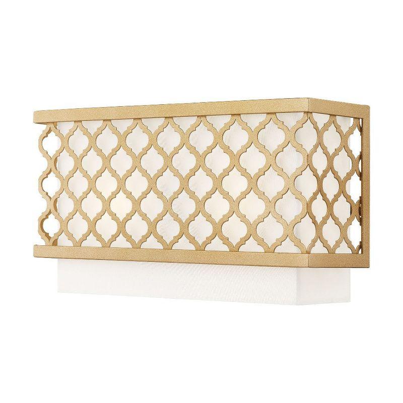 Livex Lighting Arabesque 2 - Light Wall Light in  Soft Gold