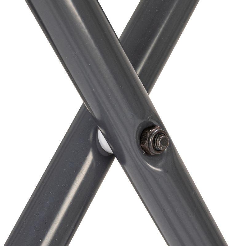 Household Essentials Folding Metal Luggage Rack