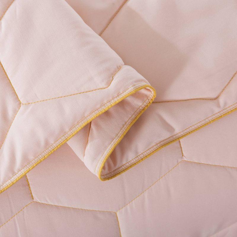 King Pearl Blush Spicy Mustard Down Alternative Blanket