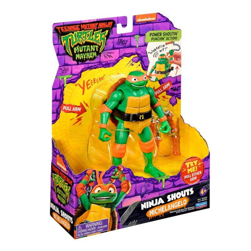 Teenage Mutant Ninja Turtles: Mutant Mayhem Ninja Shouts Michelangelo Action Figure