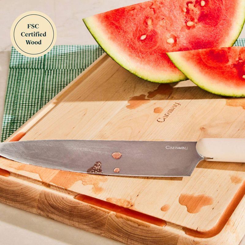 Caraway Birch Wood 4-Piece Cutting Board Set