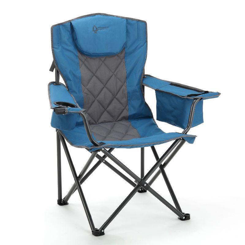 ARROWHEAD Outdoor Folding Camping Chair with Cushions