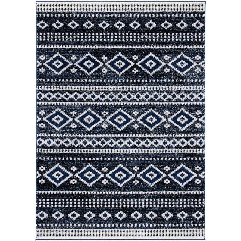 Adirondack ADR277 Power Loomed Area Rug - Grey/Ivory - 3'x5' - Safavieh.