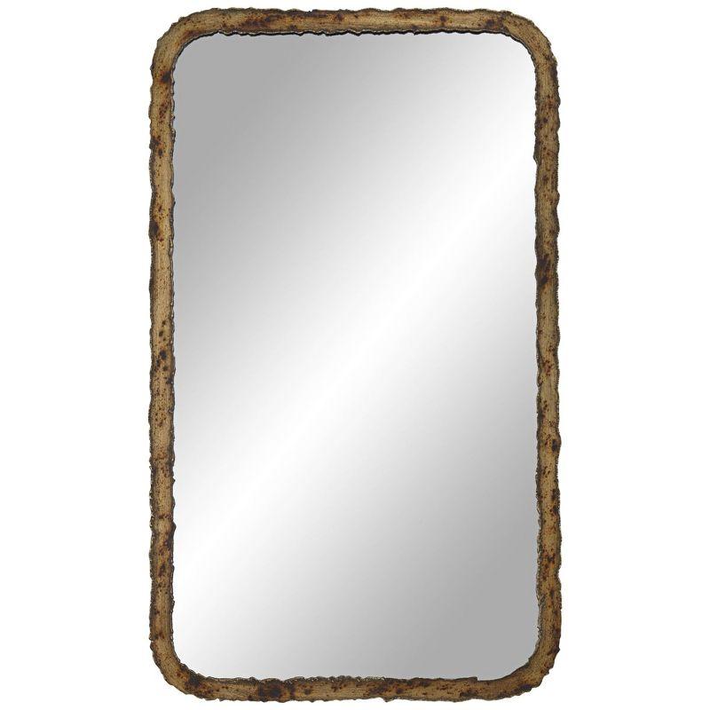 Phelan Oxidized Bronze Rectangular Wall Mirror