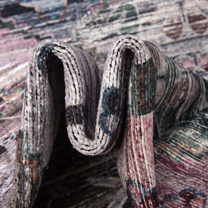 Unique Loom 5' 3 x 5' 3 Mangata Maya Machine Washable Multi Area Rug