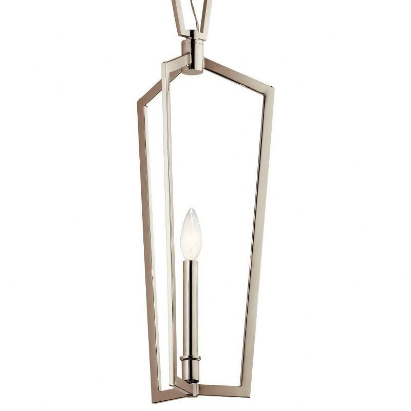 Kichler Lighting Abbotswell 1 - Light Pendant in  Polished Nickel