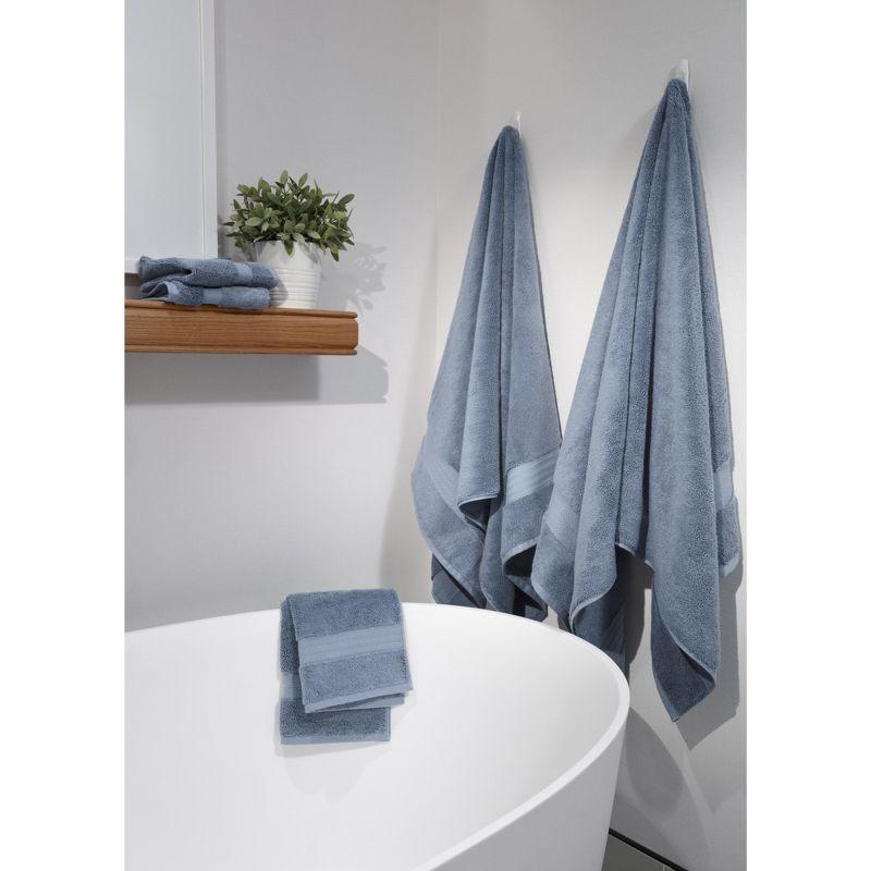 Fabdreams 6 Piece 100% Organic Cotton Towel Set