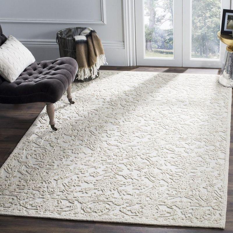 Trace TRC102 Hand Tufted Indoor Area Rug - Ivory - 5'x8' - Safavieh