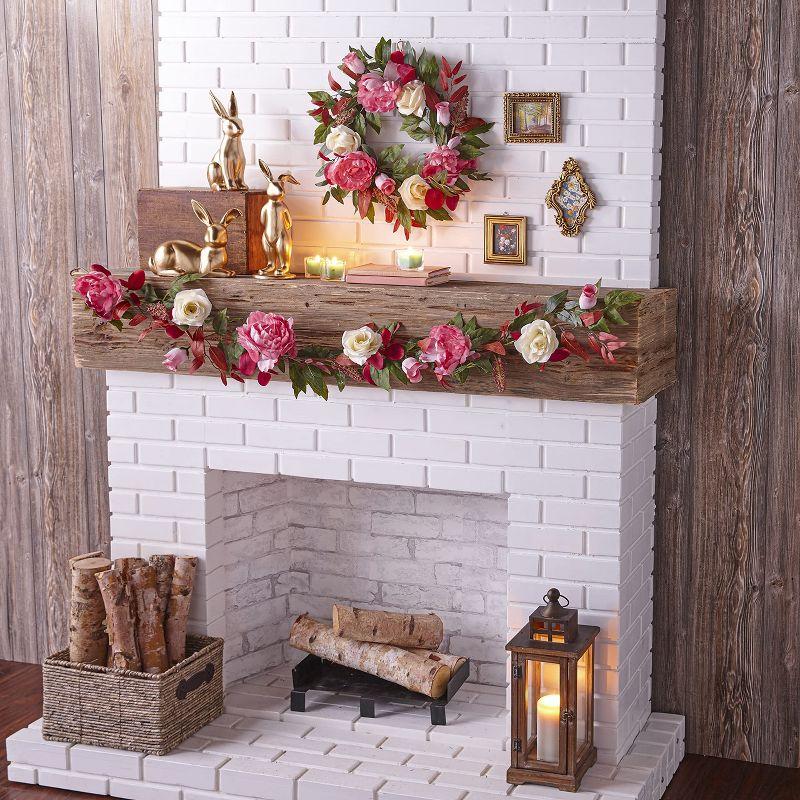 The Lakeside Collection Vintage Chic Decor Accents - Garland