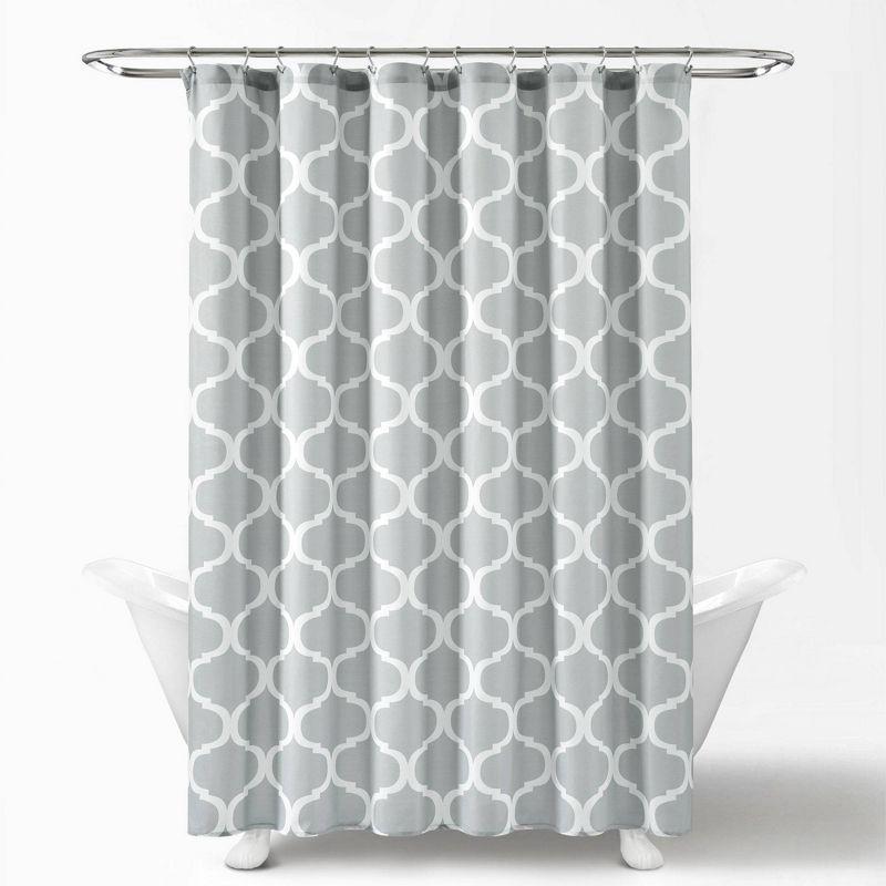 Geo Geometric Shower Curtain