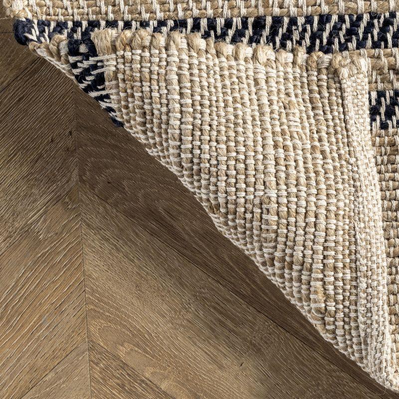 Lauren Liess x Rugs USA Meadow Striped Jute Area Rug