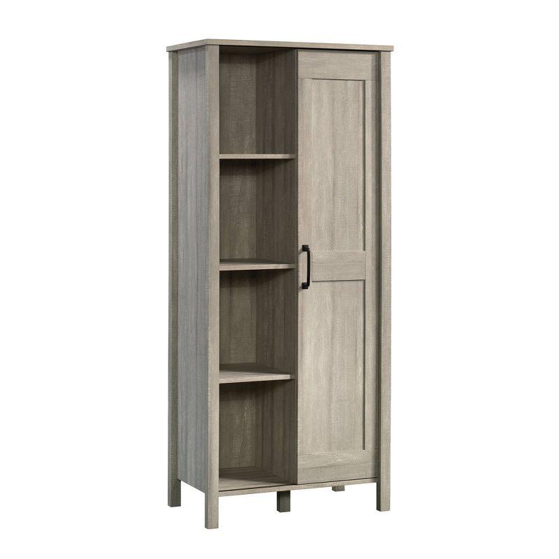 Spring Maple Adjustable Shelving Sliding Door Storage Cabinet