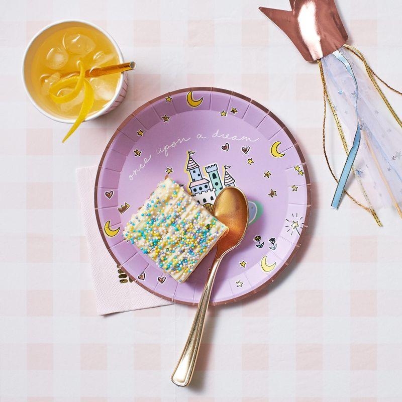 Coterie Party Pink Gingham Paper Tablecloth